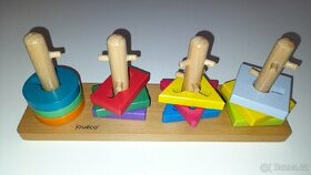 Vkládačka Jouéco dřevěná skládačka Puzzle