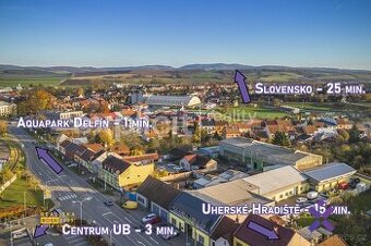 Prodej víceúčelového komplexu 695 m², pozemek 1 554 m² - Uhe