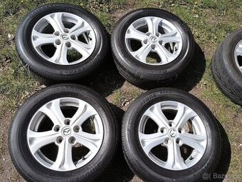 Sada krásných ALU kol 5x114,3 15 ET50 195 65 15 super stav -