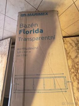 Bazén Marimex Florida 3,05x0,91m + písková filtrace Marimex