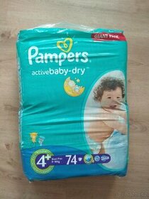 Pampers active baby-dry 4+
