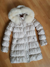 Snowimage zimní péřový kabát s pravou kožešinou - 1