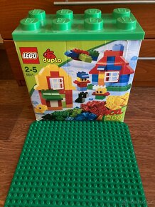 Velká Lego DUPLO krabice kostek + podložka Duplo