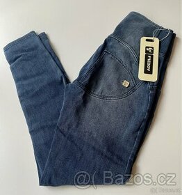 Freddy Jeans WR.UP XS Nové džíny modré kalhoty vysoký pas