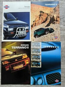 Nissan Terrano, Patrol, Pick Up prospekty a katalogy