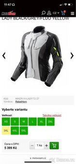 Dámský motorkářský set bunda a kalhoty