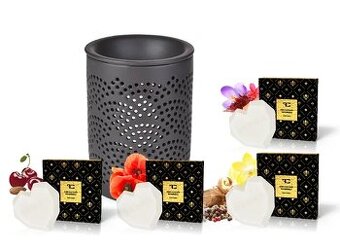 Voňavá sada 4 ks vosků GOLD + AROMALAMPA ZDARMA