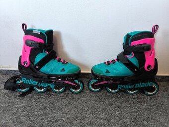 Dětské rostoucí inline brusle Rollerblade vel. 33-36,5 EU