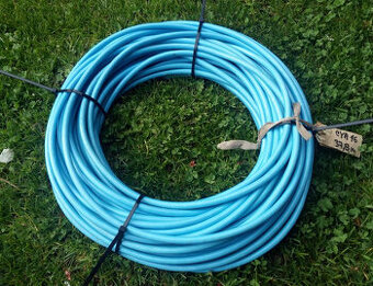 Kabel vodič světlemodrý slaněný CYA 16 - cca 38m
