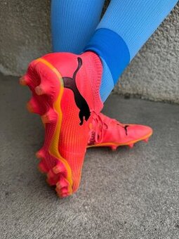 Kopačky Puma Match 7 a štulpny Nike