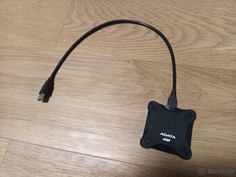 SSD externí ADATA 256gb DISK (plně funkční, již bez záruky)