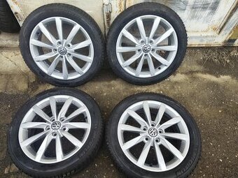 17"zimní alu sada Dijon 5x112 origo Golf 7 GTD Octavia 3 RS