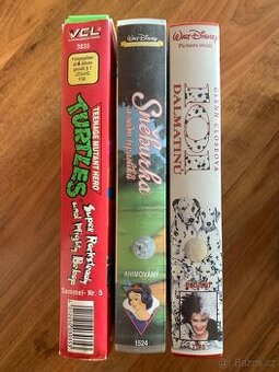 VHS VIDEOKAZETY POHÁDKY