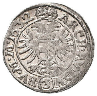 Stříbrná mince r. 1632 Ferdinand II.