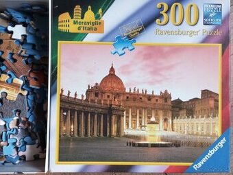 Vatikán Ravensburger Puzzle 300 dílků Top stav