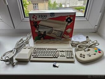 PRODÁM RETRO KONZOLI AMIGA A500 MINI +SPOUSTA HER STAV NOVÉ