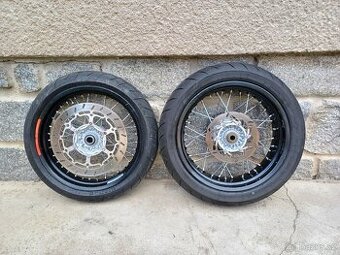 KTM LC4 640 - 620 KOLA, TLUMIČE, PUMPY, BRZDIČE ...