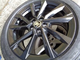 škoda fabia IV 17 nová alu kola 5x100 letní