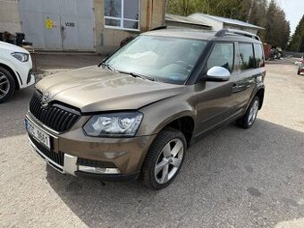 Škoda Yeti 2.0 TDI 103kw 4x4 2015 OUTDOOR 81 000km