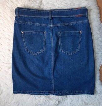 Jeans sukně C&A. Jedenkrát na sobě. - 1