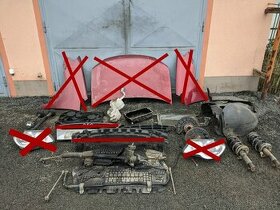 Předek VW Touran r.v. 06-10 - řízení, chladiče, tlumiče...
