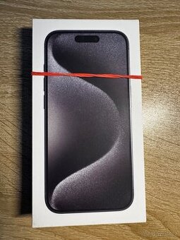 iPhone 15 Pro 512GB černá