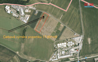 Prodej provozní plochy, 17691 m², Střelice
