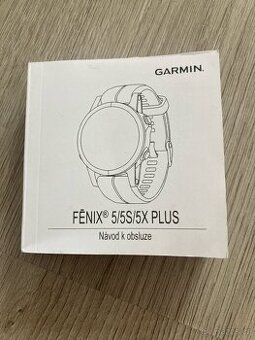 Garmin Fénix 5/5s/5x plus Návod český