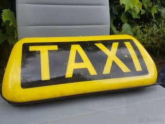Použitá svítilna taxi