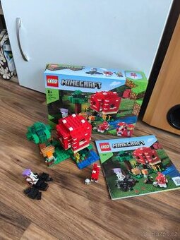 Lego Minecraft Houbový domek