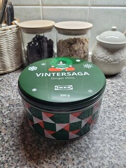Nová vánoční dóza s perníčky VINTERSAGA zn. IKEA
