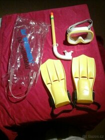 MASKA + ŠNORCHL+PLOUTVE PRO DĚTI