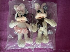 Velikonoční plyšáci Disney myška Minnie a myšák Mickey