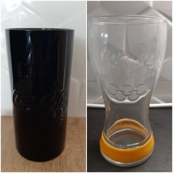 Sklenice Coca-Cola  Pepsi  hořčice