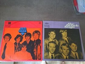 4 vinyl - Beatles, Bee gees, Beach boys - gramoklub
