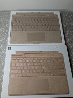 Microsoft Surface Pro + slot pero, béžová, nové,rozbalené