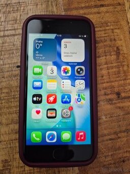 Iphone SE 2020/64gb/červený-popraskaný kryt baterie