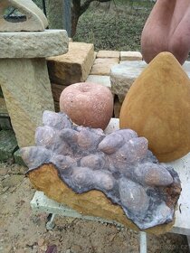 Zahradní sochy Jablka Hrušky Švestky