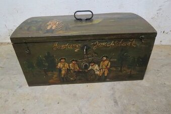 2/Stará vojenská bedna- po renovaci nově namalovaný