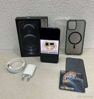 🍏 Apple iPhone 12 PRO 512GB - Blue (12m. ZÁRUKA) + DÁRKY