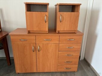 Komoda nočni stolky