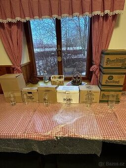 Pivní sklo nové nepoužité