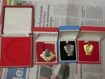 Plakety medaile řády Svazarm