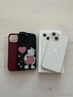 iPhone 13 mini, 128 GB, 100 % baterie