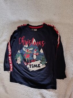 Vánoční triko Pepco vel. 116