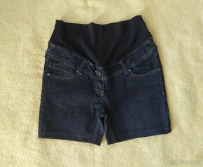 Těhotenské riflové kraťasy/šortky C&A 38