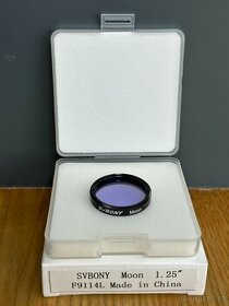 Svbony Moon 1,25 1.25" 31,7mm okulárový měsíční filtr, NOVÝ