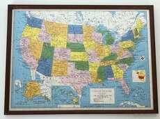 Mapa Severní Ameriky - puzzle