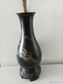 Dřevěné čínská váza