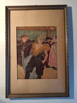Kopie obrazu T. Lautrec